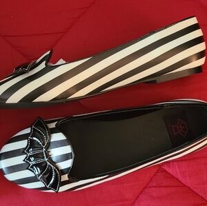 Strangecvlt bat ballet flats